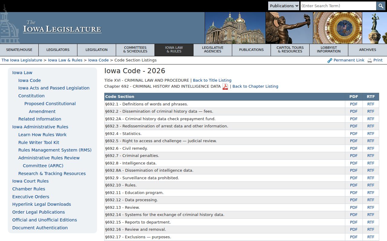 Mahaska County sex offender search source for Iowa criminal information law