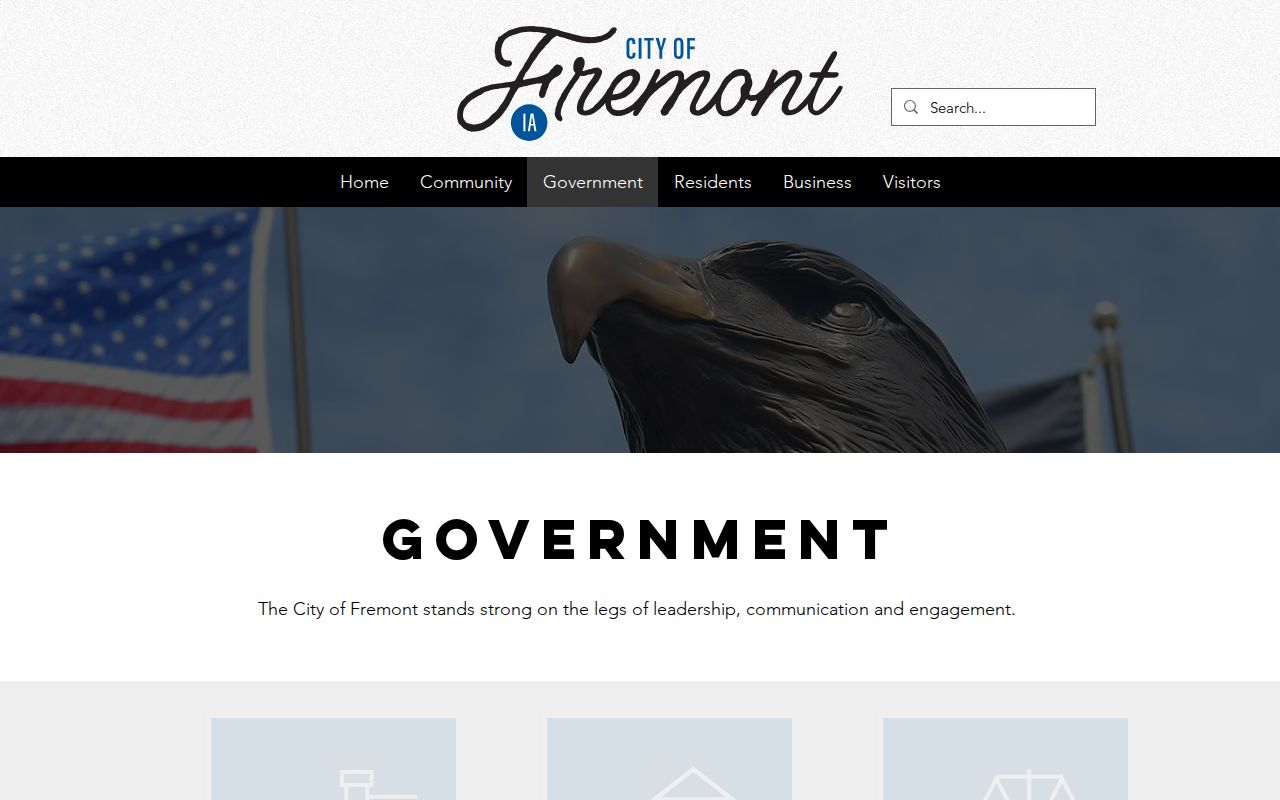 Fremont government context for New Sharon criminal records routing in Mahaska County